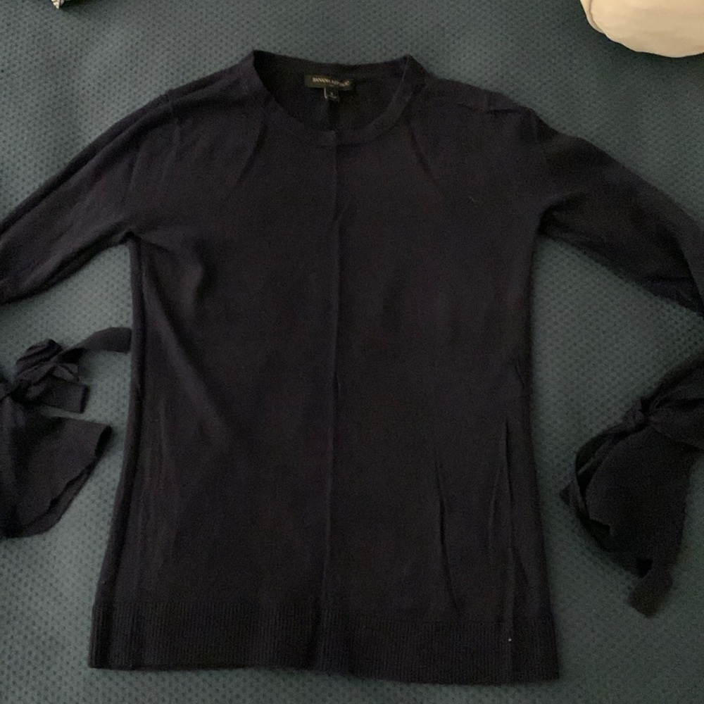 Banana Republic Navy knit sweater